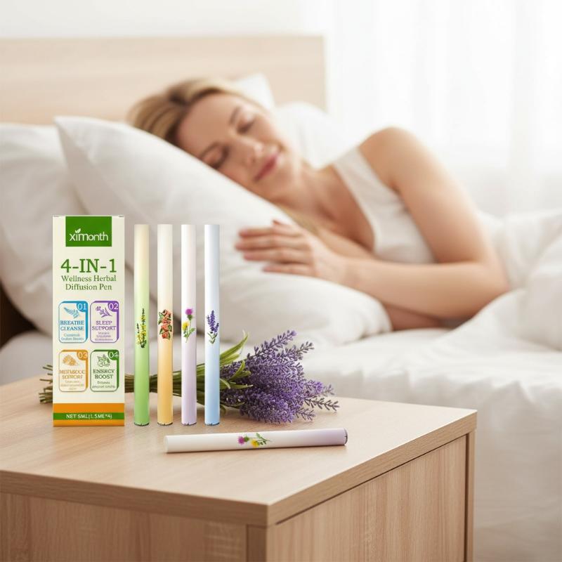 Herbal Wellness - 4 In 1 Herbal Diffuser Set