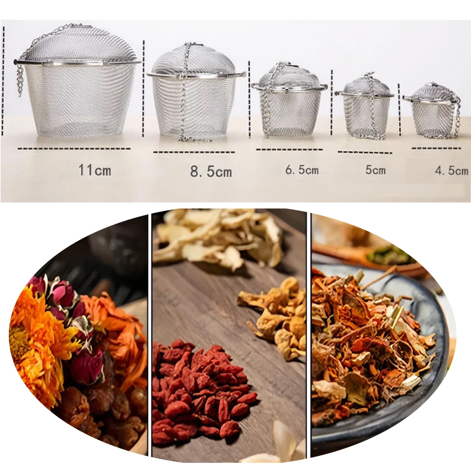 1-2Pcs Stainlesss Steel Tea Sp - огляд і ціна Herbal Wellness Supplement
