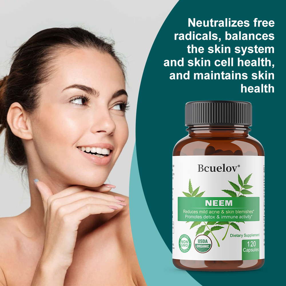 Organic Neem Leaf Capsules, He - огляд і ціна Herbal Wellness