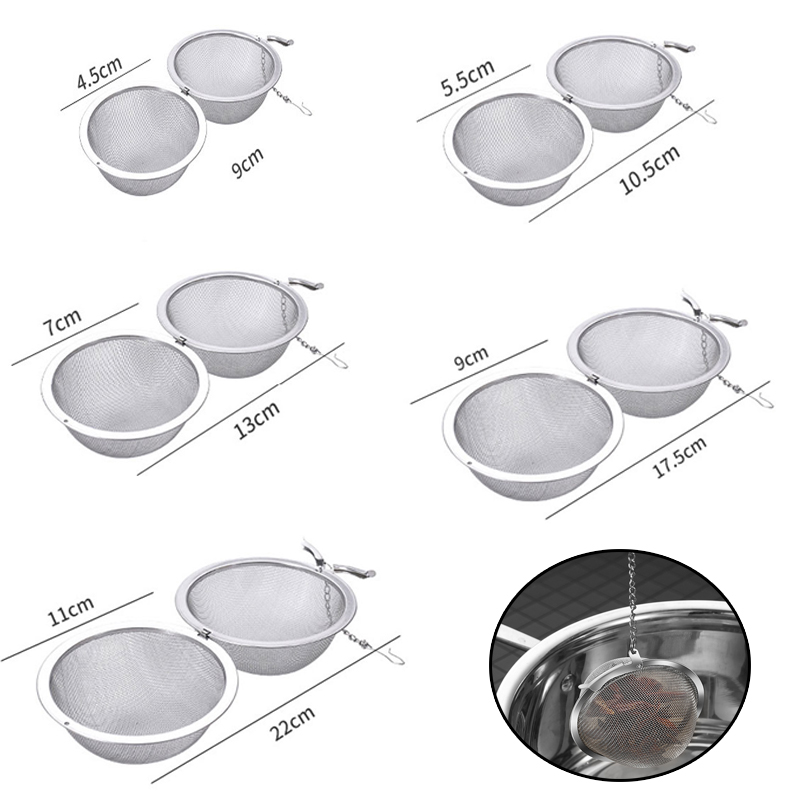 1-5pcs Tea Infuser Stainlesss  - огляд і ціна Herbal Wellness Supplement