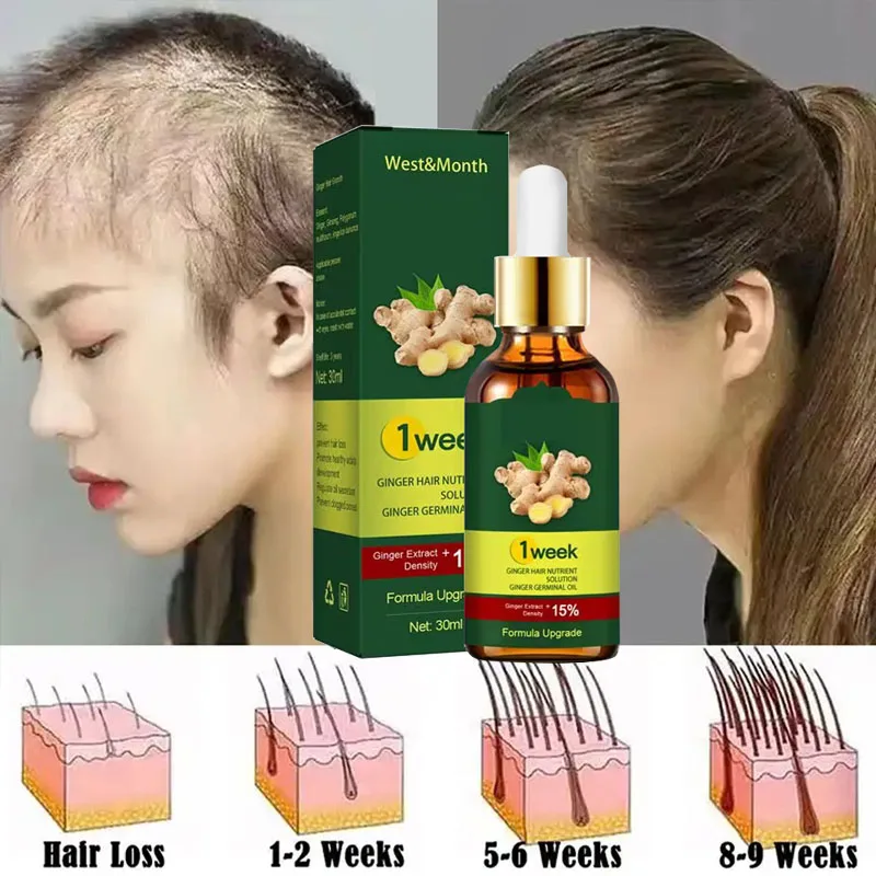 7 Days Ginger Hair Growth Prod - огляд і ціна Licorice Root Sticks