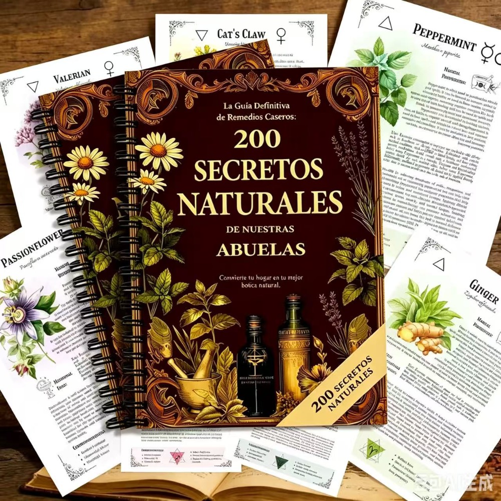 200 Natural Secrets A5 Spanish - огляд і ціна Herbal Wellness