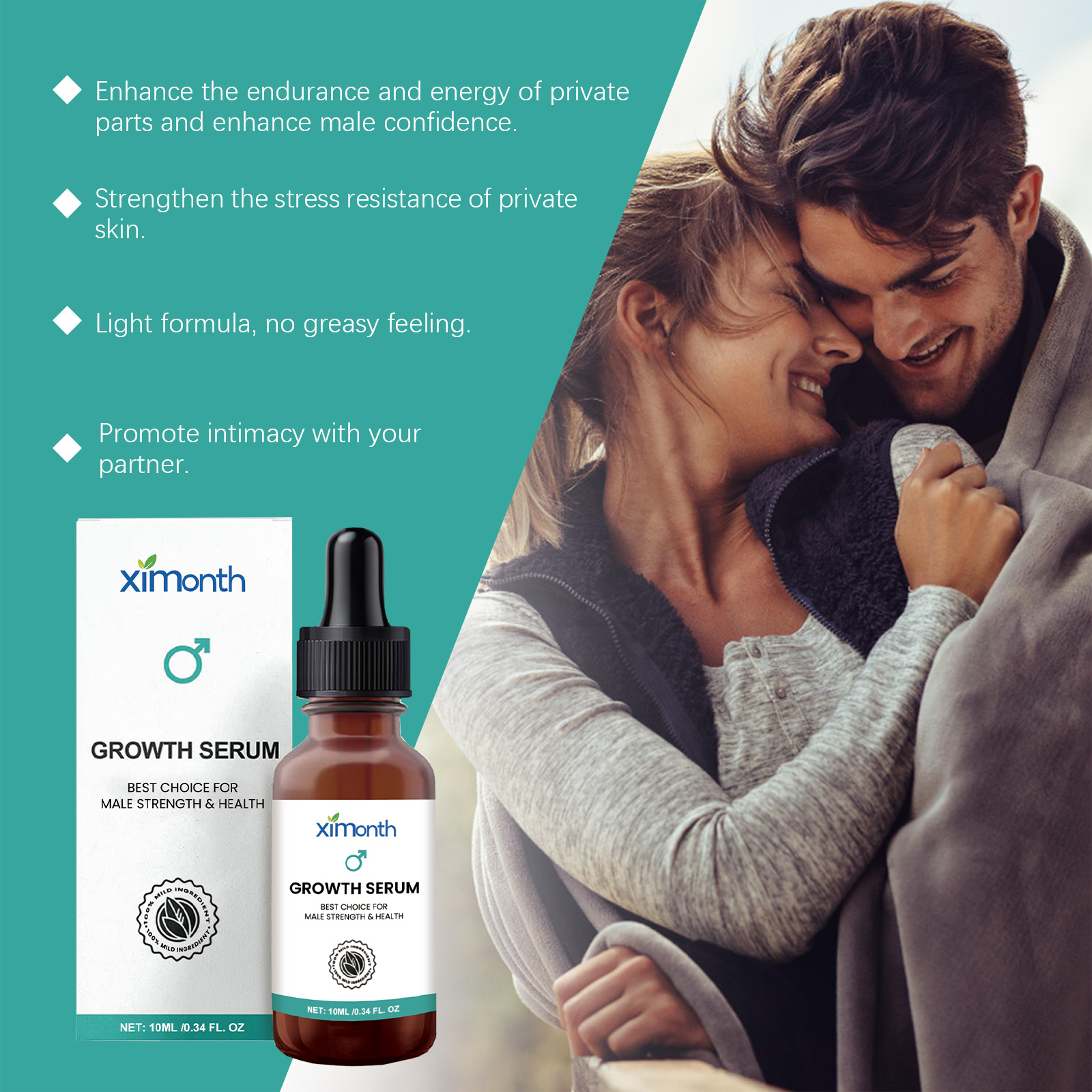 Men's Body Care Serum, Herbal  - огляд і ціна Herbal Wellness