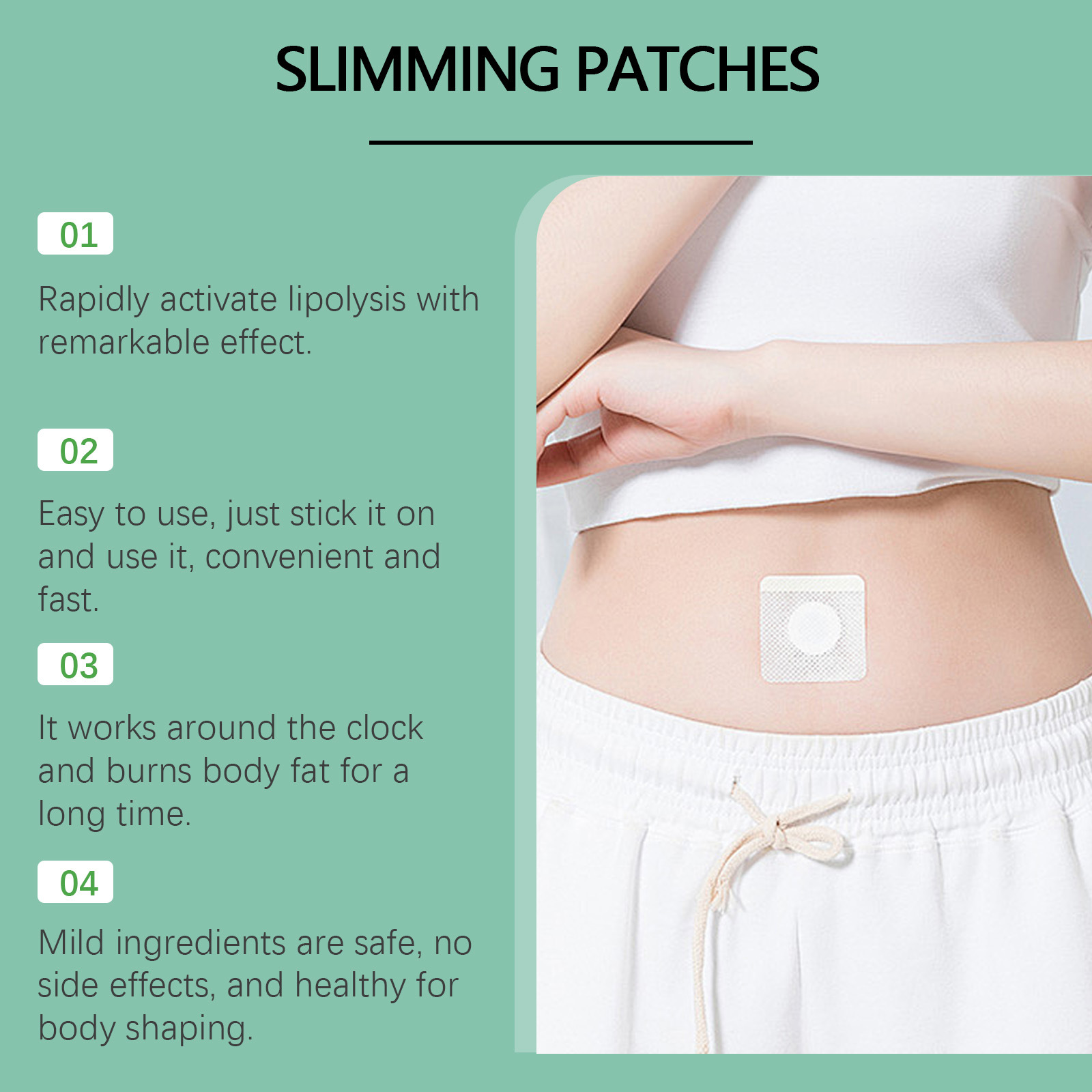 Ximonth Body Shaping Patches I - огляд і ціна Herbal Wellness