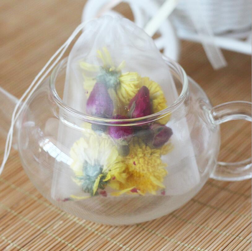 50pcs/lot Empty Tea Bag Nylon  - огляд і ціна Herbal Wellness Supplement